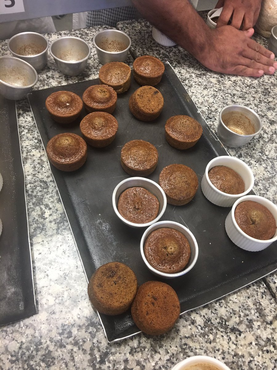 JackKeatingMF's tweet photo. some baked goods from college yesterday, sticky toffee pudding, chocolate orange steamed sponge, yeast bread and soda loafs😀 https://t.co/7p0qF2iEqi
