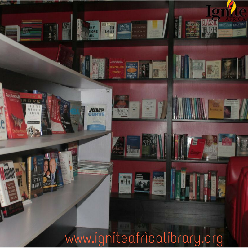 IgniteAfricaLF's tweet photo. Knowledge is the gateway to Leadership! Visit the Ignite Africa Library today to enjoy a new reading experience. #IgniteAfricaLibrary https://t.co/NiEZ3Csfw4