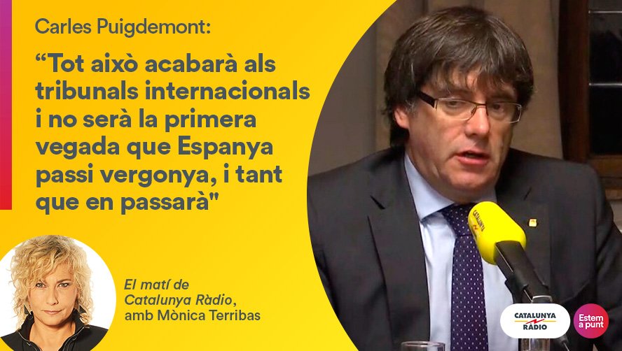 maticatradio's tweet photo. 🔊[ENTREVISTA]

@KRLS: "Europa no es pot permetre tenir tot un govern a la presó o a l'exili"

➡️https://t.co/DuMF8yLkhp https://t.co/G4Yd3z46rl