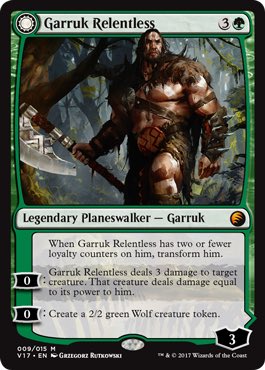 PleasantKenobi's tweet photo. Garruk is the #Thiccest of #ThiccBois Watch out Gideon, don't stand a chance. #thicc #mtg #FTVTransform #ftv https://t.co/BkpwTlP9j4
