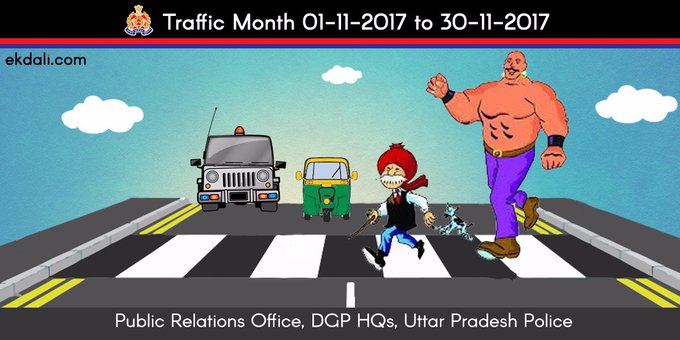 Chacha Chaudhary And Sabu Teach Road Safety In Uttar Pradesh