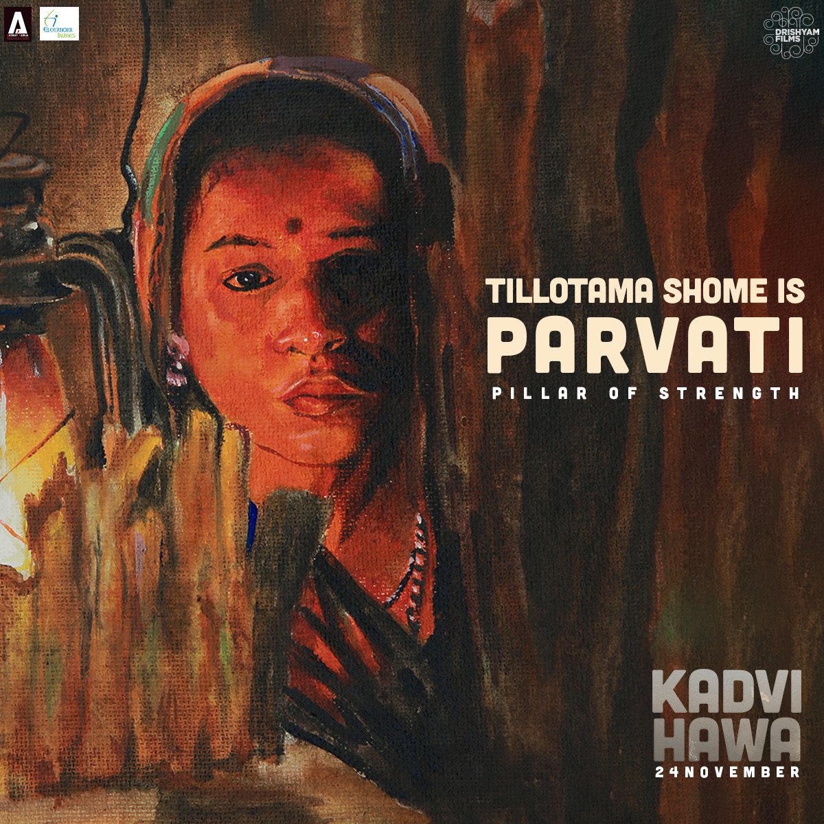 DelhiTimesTweet's tweet photo. Here's @TillotamaShome as #Parvati in #KadviHawa. RT if you can't wait for @KadviHawa @RanvirShorey @nilamadhabpanda @imsanjaimishra https://t.co/pjENXTXUyv