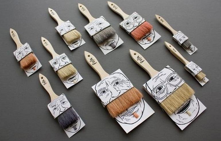 SaccofPackaging's tweet photo. #Packaging &amp; #Idées : on a ri 😄... Quand un simple #pinceau peu devenir drôle ! #design #emballage #malin https://t.co/NZXE2zxmVI