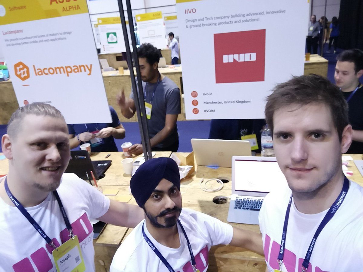 K_Tasker's tweet image. Come and visit #iivo at #WebSummit stand A352. Let&apos;s talk about your software and development needs.