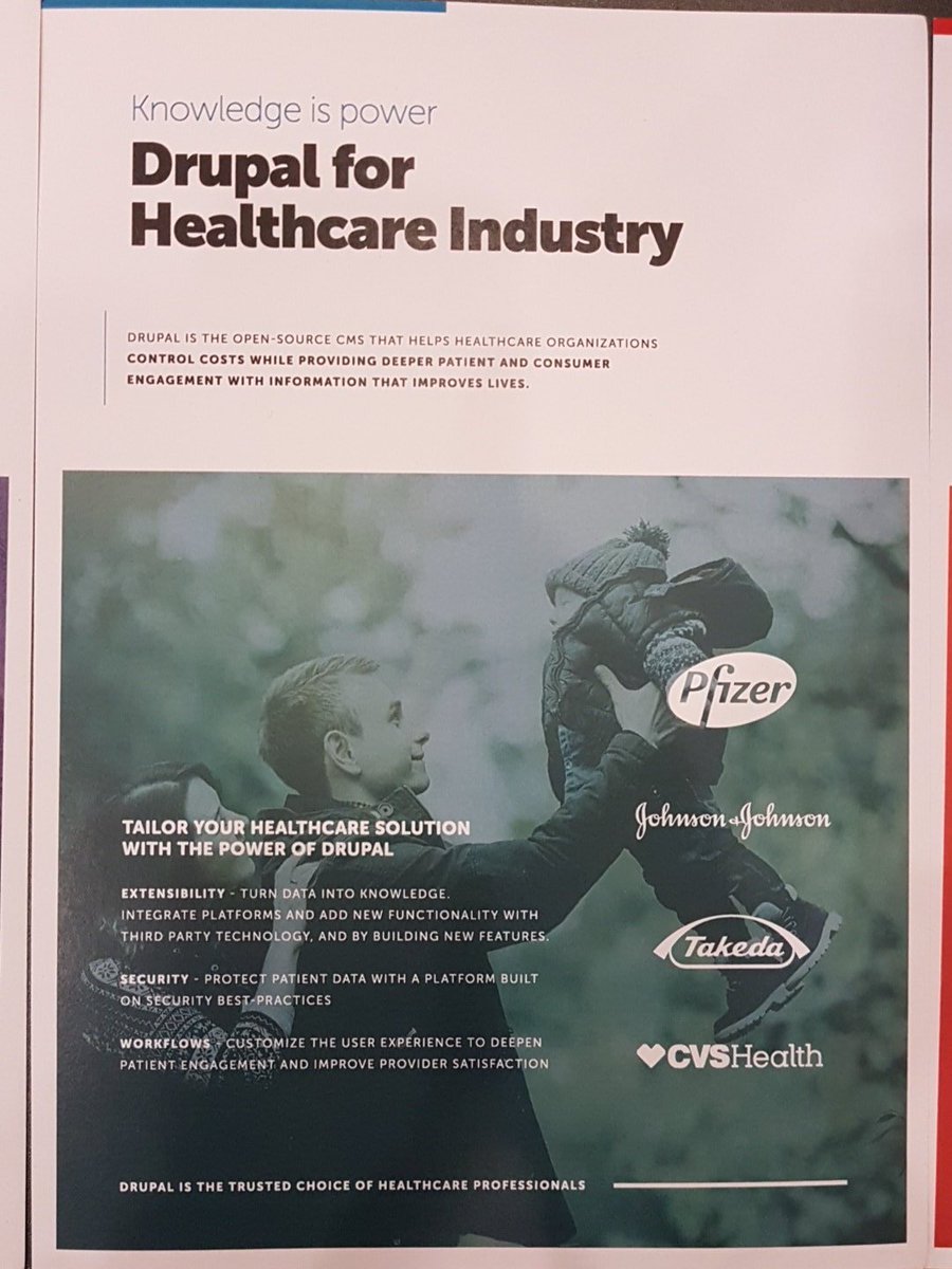 wsdotagency's tweet photo. Come by our booth to find about our #Drupal solutions for #healthcare and #pharmaceutical industries #IRSummit2017 https://t.co/38j6IRpKbo