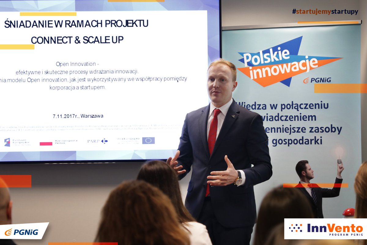 Wiceprezes Łukasz Kroplewski #PGNiG otworzył Śniadanie R&amp;D Club - CONNECT &amp; SCALE UP  <a href="/techBrainers/">techBrainers</a>  <a href="/parpgovpl/">Polska Agencja Rozwoju Przedsiębiorczości</a> #startujemystartupy