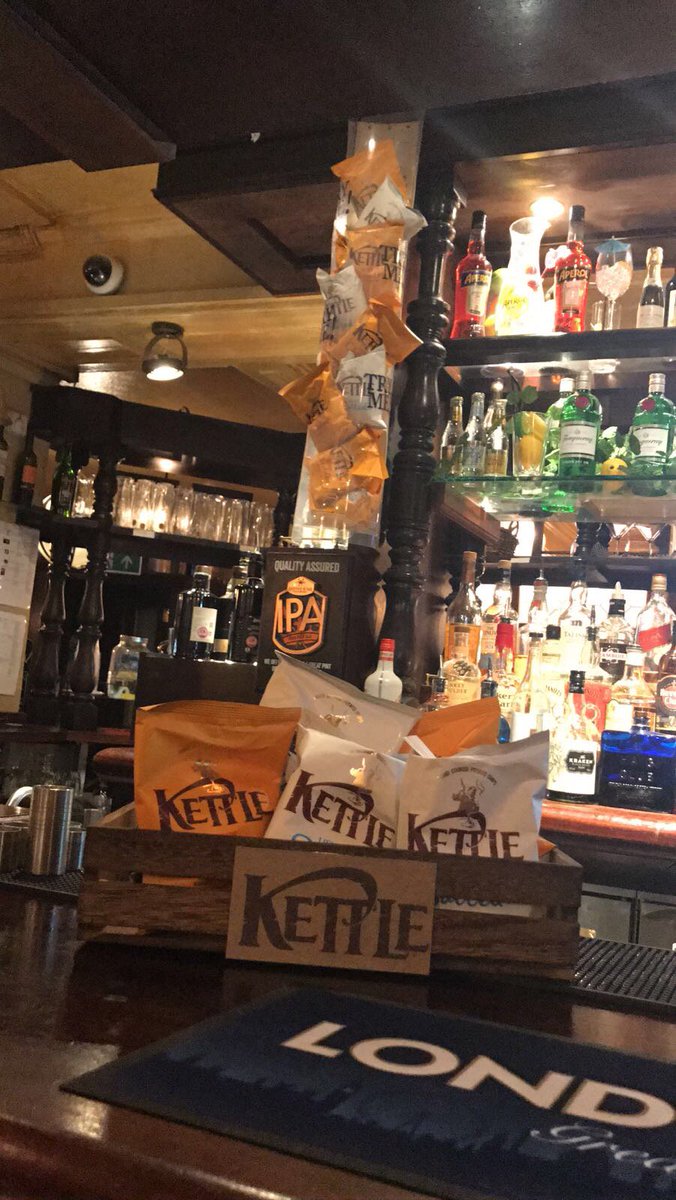 Kettle crisps served here... what’s your favourite flavour?