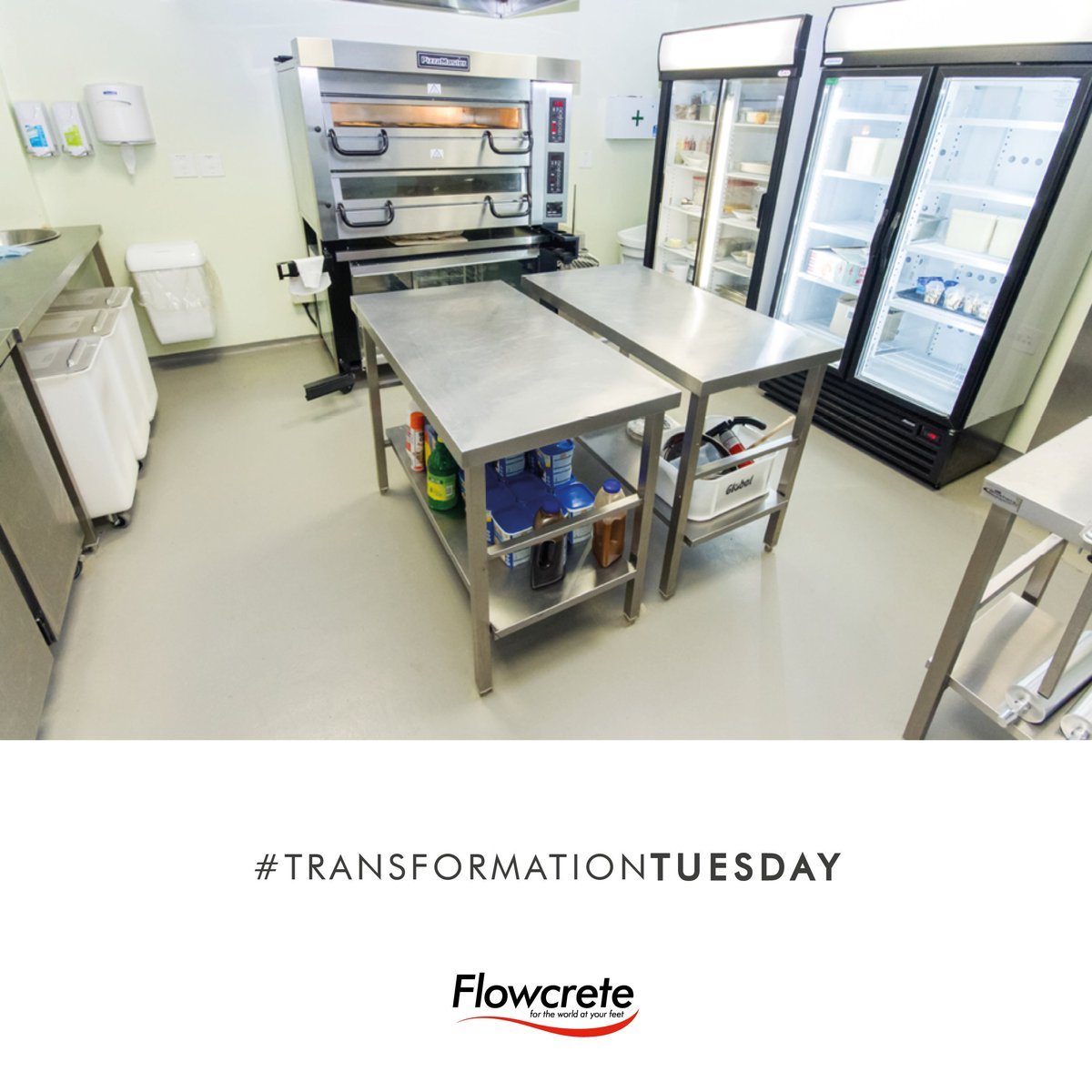 flowcrete's tweet photo. It's #transformationtuesday! Ultra Modern Hospital in Durban, Installs Ultra Hygienic Kitchen Floors... https://t.co/MwgHNjjjkn https://t.co/QITfzziOew