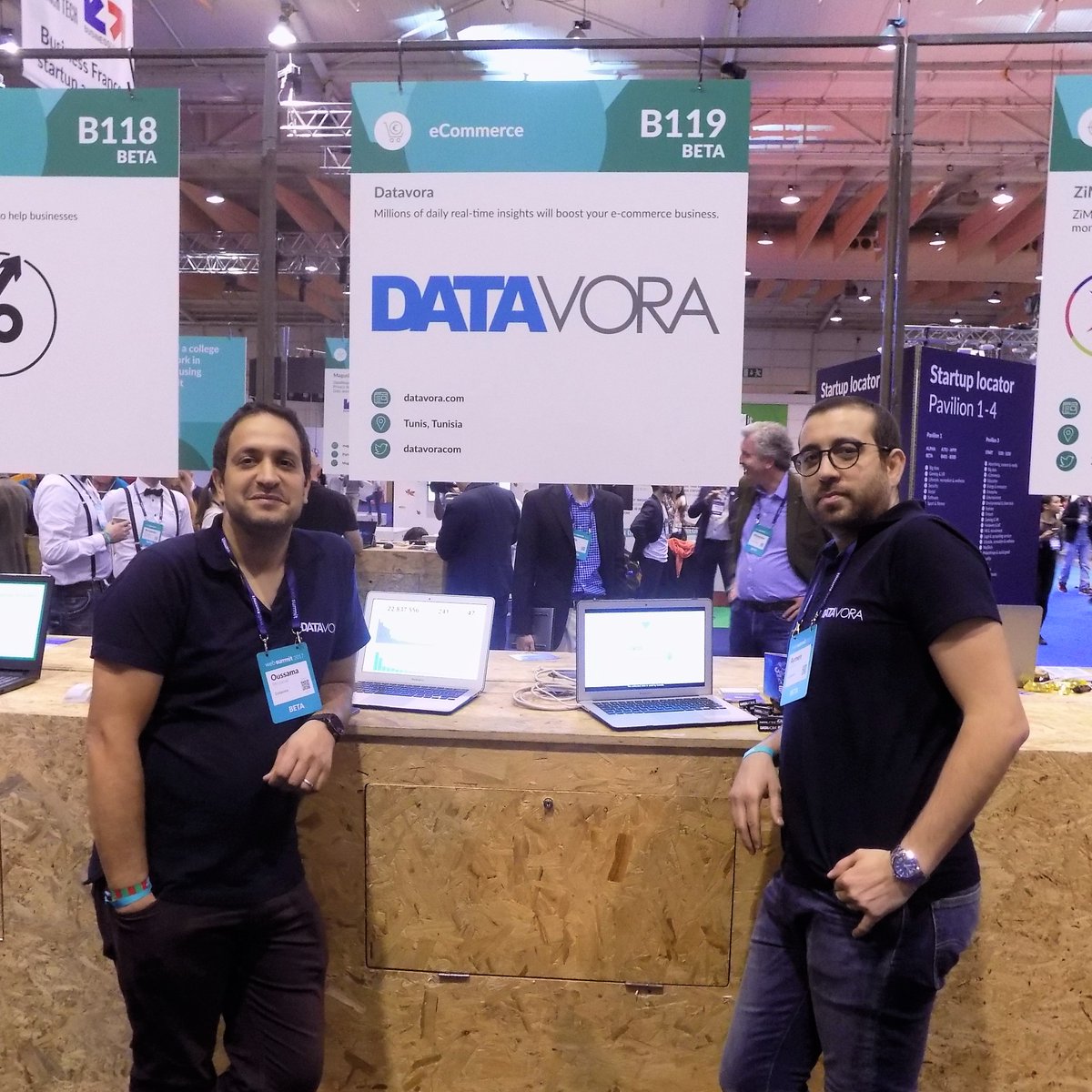 DatavoraCom's tweet photo. #WebSummit- Starting blocks. #Datavora is delivering a Web scale #ecommerce monitoring. Meet us @ B119 https://t.co/GuNfpWzd1n #BigData https://t.co/zqTVkkjrCM