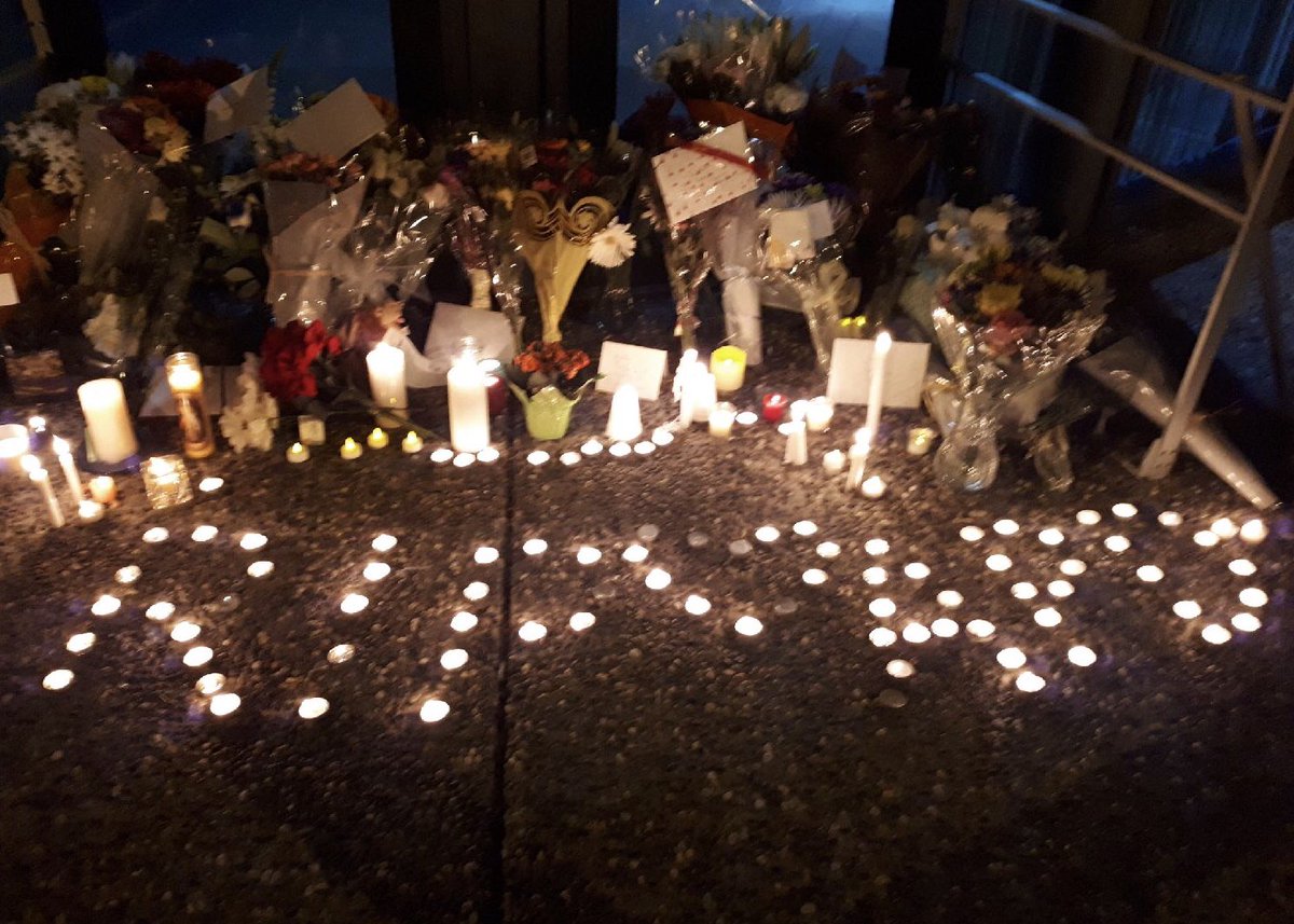 RickStewartRet's tweet photo. The support from the public and all emergency services has been amazing.  Please keep our fallen officer’s family in your prayers. https://t.co/iZjCJjBRvs