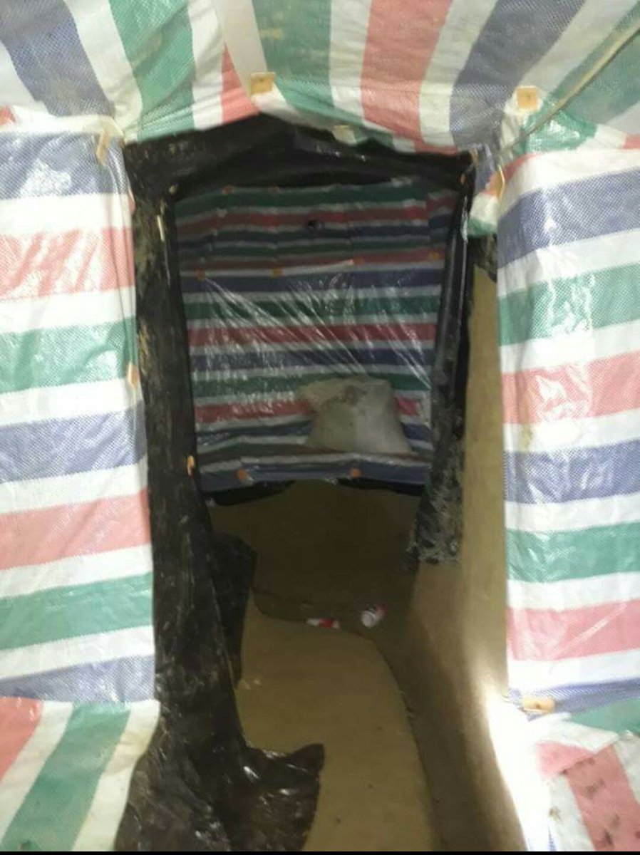 Security forces found tunnels, terror safe houses, made by #ARSA terrorists in Maungtaw villages in the Nothern #Rakhine State.
