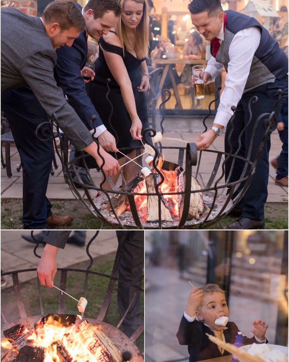 #wedding reception fun toasting marshmallow at <a href="/uptonweddings/">Upton Barn</a> #weddingphotography #weddingvenue #devon #uptonbarn #devonwedding #weddinginspiration #weddingideas