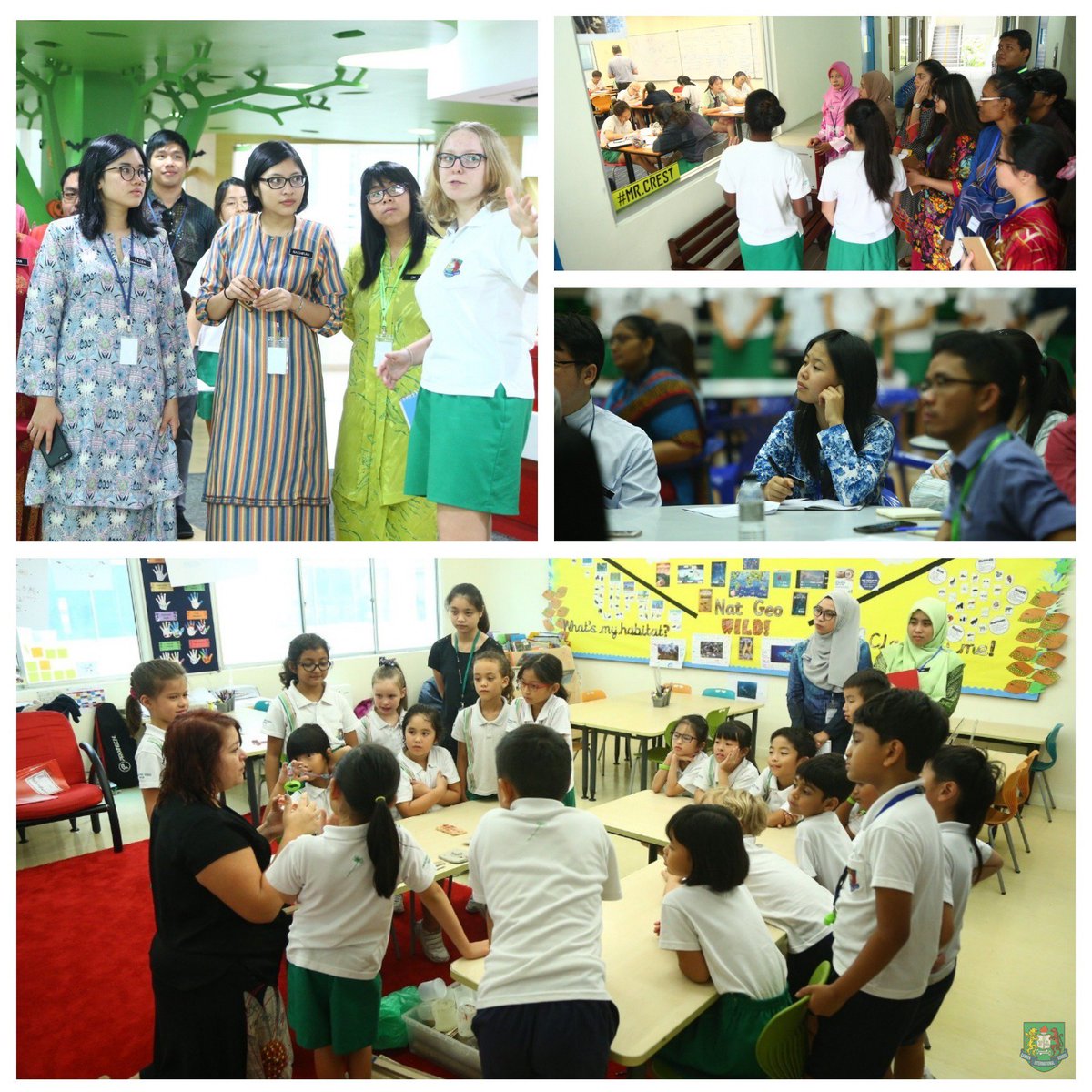 59 teachers from Teach For Malaysia visited GIS  to observe the teaching and learning at GIS.More pics: ow.ly/pTW630gp12w #GISLearning