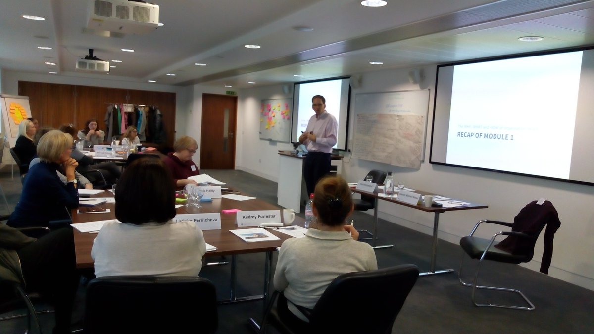 NickGMRichmond's tweet photo. Kicking off Module 2 @EuropeanODF #orgdesignmasterclass reminding ourselves of #DesignThinking behind Orgdesign https://t.co/wF9f6MrxL1