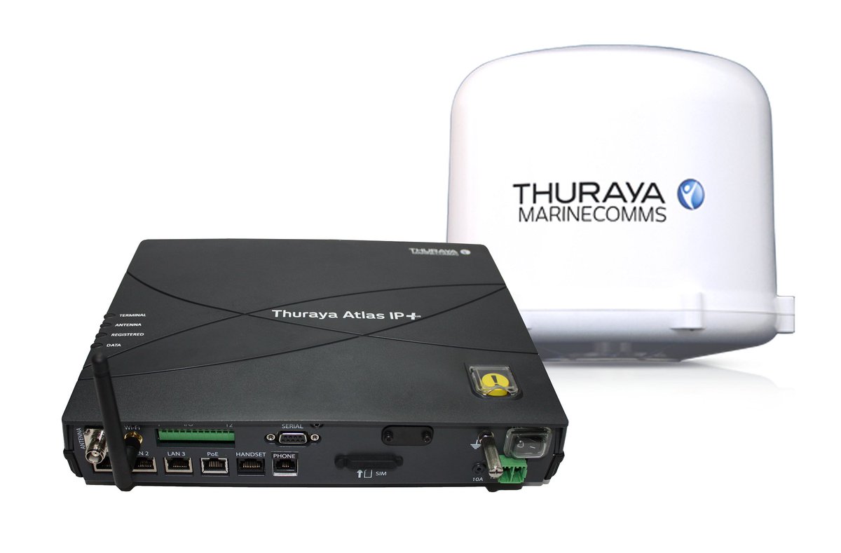ThurayaTelecom's tweet photo. #Thuraya, #Xtralink @Europort2017; We showcase new Atlas IP+ terminal & #MarineComms tools: https://t.co/11CqgVelW9 https://t.co/2bQTb0Mkmt