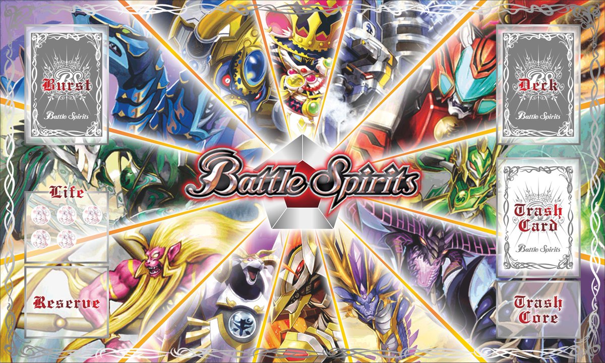 Spector 在 Twitter 上 バトスピ 友人が作ったプレイマット T Co kchxtut0 Twitter