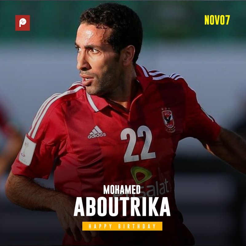 Happy Birthday to African football fan favourite and Egyptian legend Mohamed Aboutrika!  