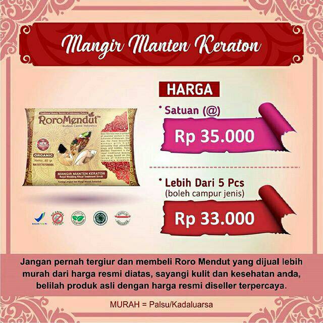 Saya menjual MANGIR MANTEN... seharga Rp33.000. Dapatkan produk ini hanya di Shopee! shopee.co.id/tiwantiolshop/… #ShopeeID