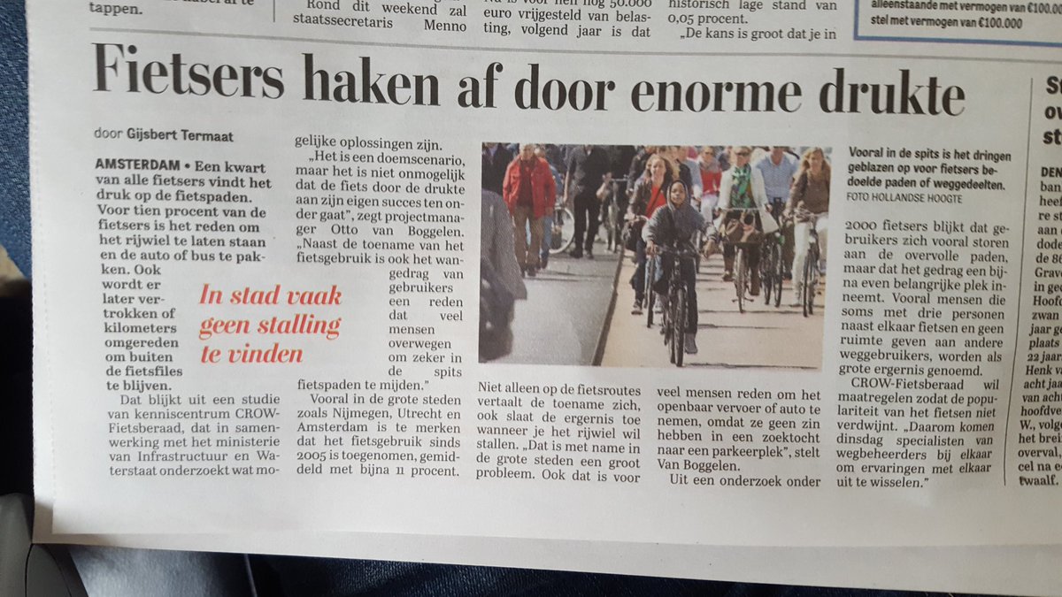 BaukeMollema's tweet photo. Slechte zaak. Laten we investeren in betere fietsinfrastructuur zodat fietsers niet afhaken. Voor mileu en volksgezondheid! #samenfietsen https://t.co/X3KAarHKgV