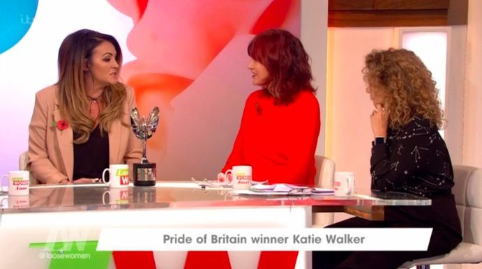 loosewomen's tweet photo. The @PrincesTrust helped @katiekelleher2 set up her own beauty business & she now helps other women who have been in abusive relationships https://t.co/h8zn4oUdx8