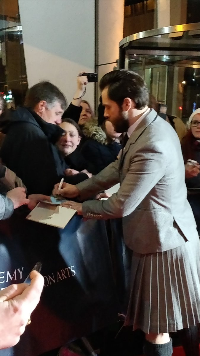 sassenach_tours's tweet photo. #RichardRankin on the red carpet at the #BAFTAScot17 #BAFTAScot2017. He is adorable. https://t.co/jz60IoXbiI