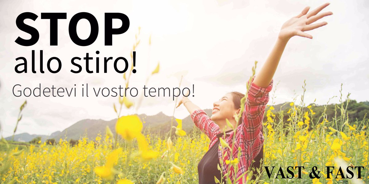 Vastfast's tweet photo. GODETEVI IL VOSTRO TEMPO

Per maggiori informazioni contattaci al  0445.370186
o a info@vastfast.it
https://t.co/xPeDkOTKMX https://t.co/ueWObmPw3u