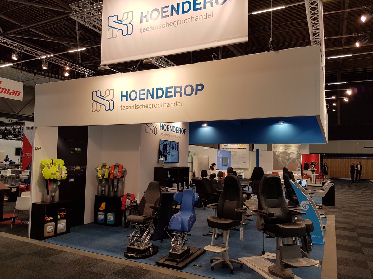 Bezoek het #HoenderopBV team van 7 t/m 10 november op de Europort beurs in Ahoy Rotterdam op standnummer 3203