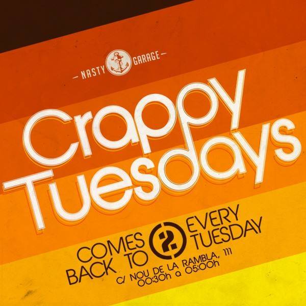 Que en sessió de club tornin a sonar les guitarres de <a href="/CrappyTuesdays/">Crappy Tuesdays</a> a <a href="/Sala_Apolo_2/">Apolo</a> és una excel·lent notícia per a les nits de la ciutat