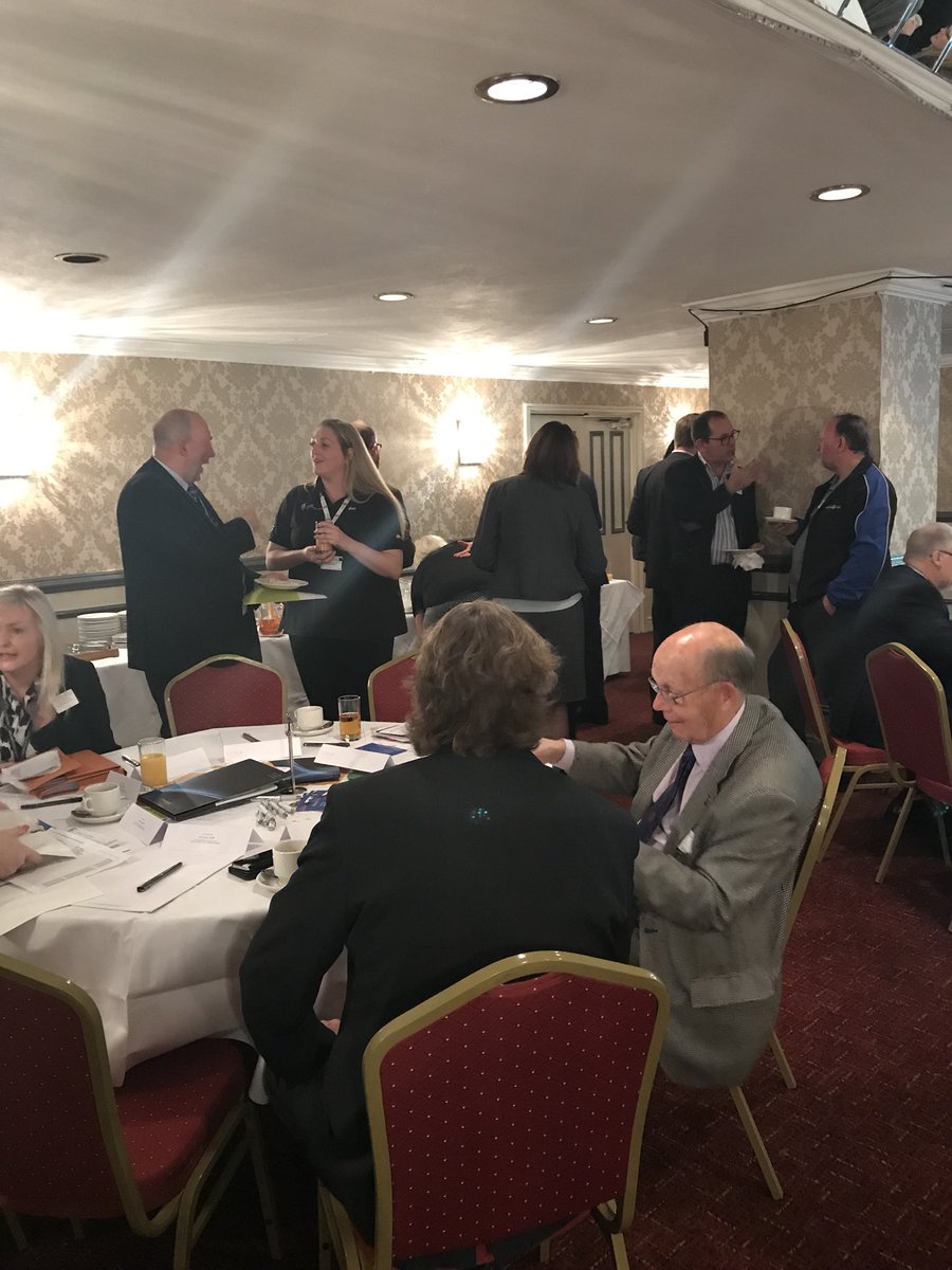 Honestcatcopy's tweet photo. Great turnout @HaltonChamber 1st Tuesday. And such a privilege to meet @burrowingbolt #honestcopy #halton4business https://t.co/jsDnFT4bCL
