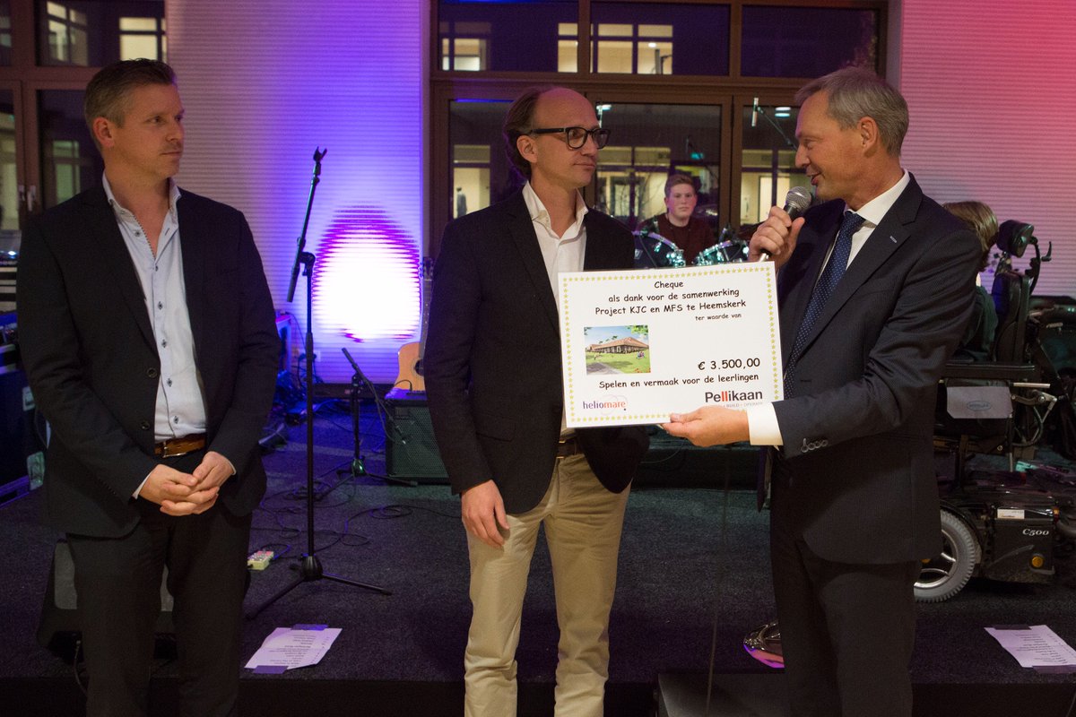 Nieuwe locatie <a href="/heliomare/">Heliomare</a> <a href="/gem_heemskerk/">Gemeente Heemskerk</a> donderdag spectaculair geopend door leerlingen en medewerkers. bit.ly/2yDJMqE