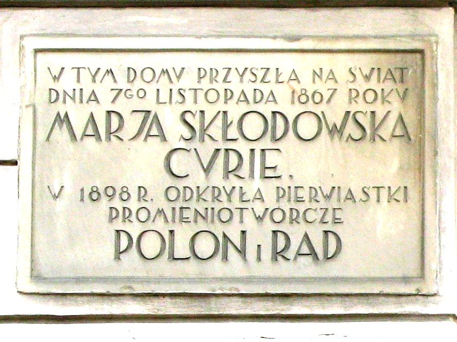 4/Marie Curie discovered polonium, named after her native Poland, and radium, which was used in the first radiotherapy treatments