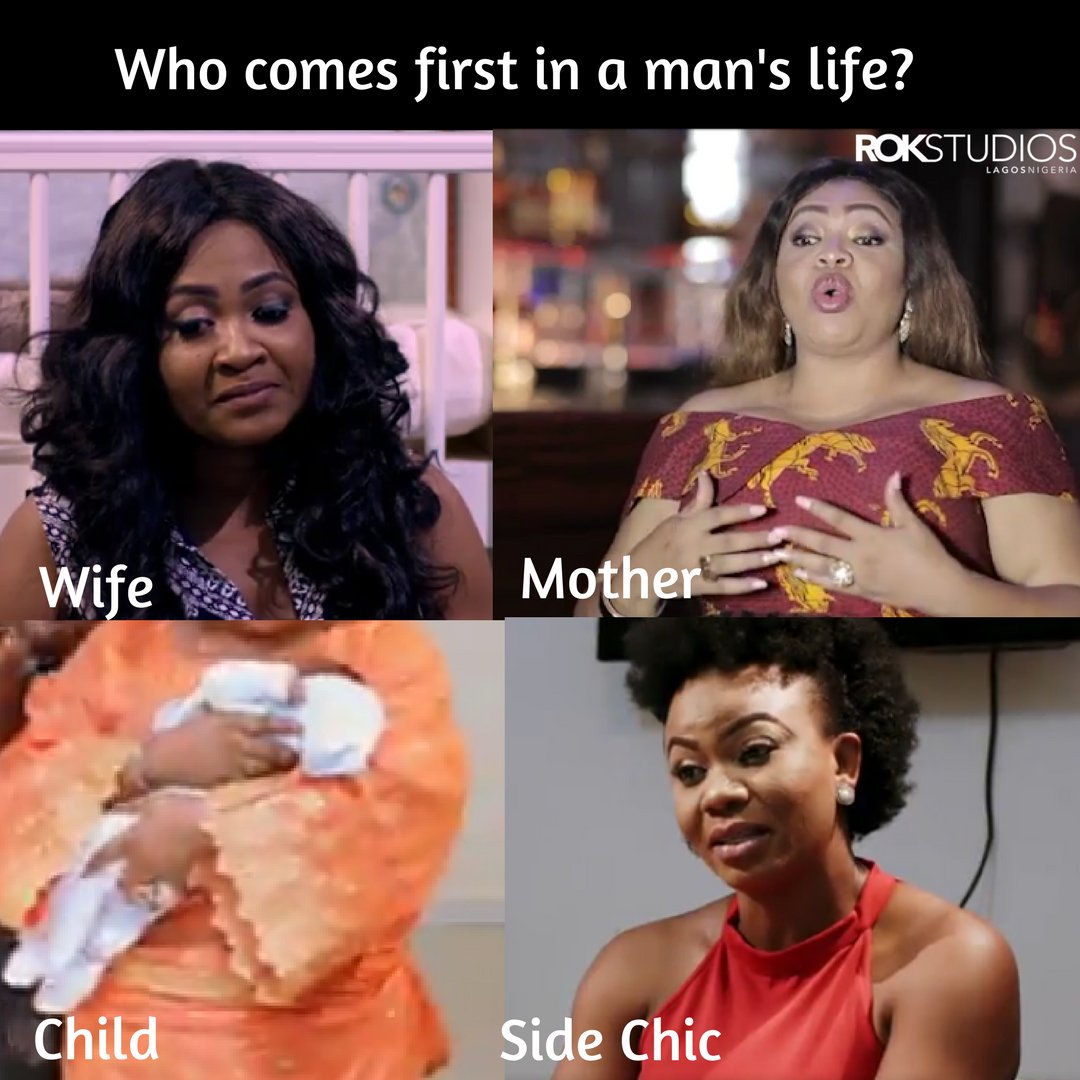 ROKNigeria's tweet photo. The man's life can not come first ooo...It is obvious his life is not his own.π #HusbandsOfLagos
#Rokstudios
#HOL3 https://t.co/OvhM56PiYk