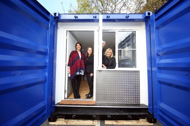 . <a href="/Examiner/">ExaminerLive</a> on how Bash &amp; <a href="/SaintGobainUK/">Saint-Gobain UK & Ireland</a> transformed a shipping container into a warm 'crash pad' for the #homeless buff.ly/2yCRoJQ