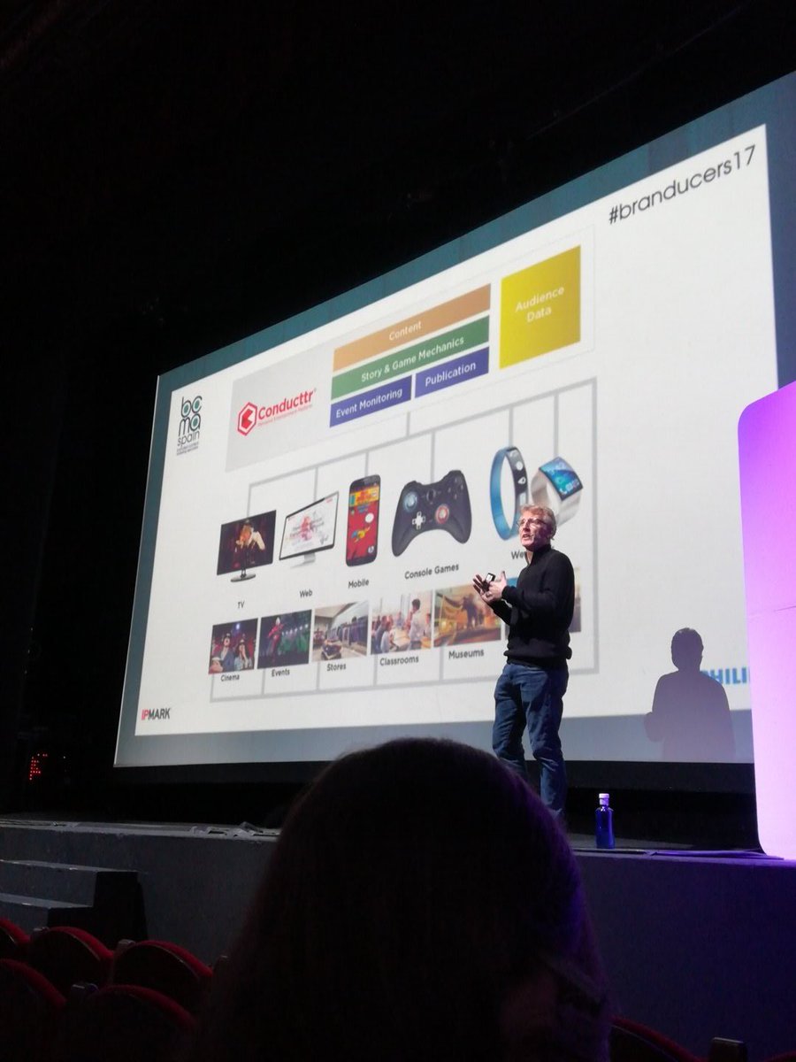 AntonioCapdevil's tweet photo. #branducers17
Conducttr plataforma de experiencia multidevice https://t.co/egMAFSajMz