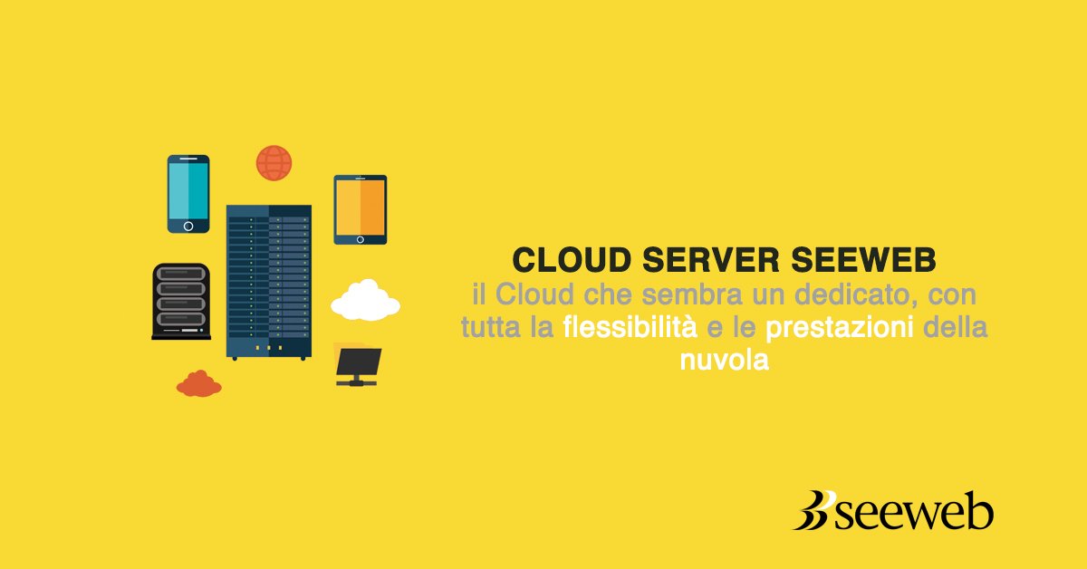 seeweblive's tweet photo. #CloudServer: il #cloud che sembra un #ServerDedicato con tutta la flessibilità e le prestazioni della nuvola ➡️https://t.co/XidFHHROaK https://t.co/bONU5mgHIf