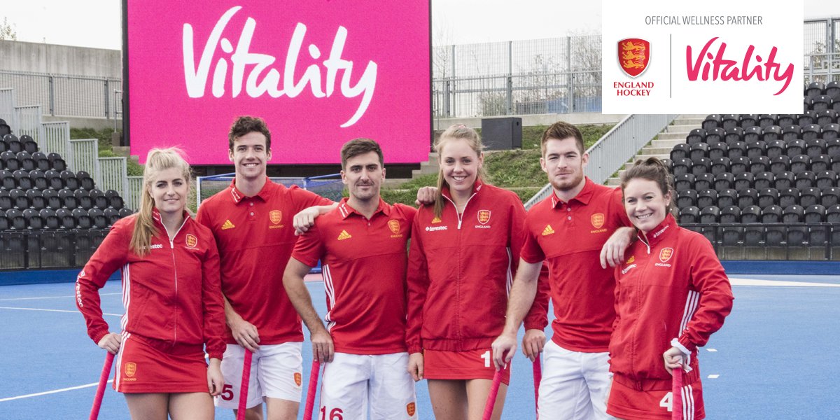 Vitality_UK's tweet photo. We're excited to announce that we will be the Official Wellness Partner of @EnglandHockey. 🏑 https://t.co/Y8yBSYJkAj