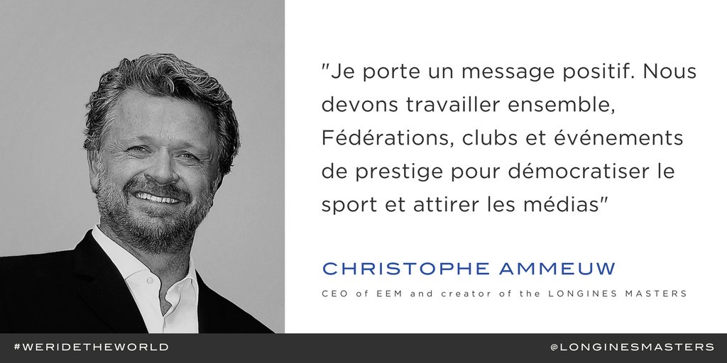 WeRideTheWorld_'s tweet photo. Christophe Ameeuw, fondateur des #LonginesMasters était aux #EquineConference. du @Europarl_FR pour parler de sa vision des sports équestres https://t.co/AoqxckG41z