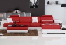 thesofaking001's tweet image. Selection of leather grades and over 30 color options to choose from H2205-C L  shape chaise modern sofa leather lounge couch