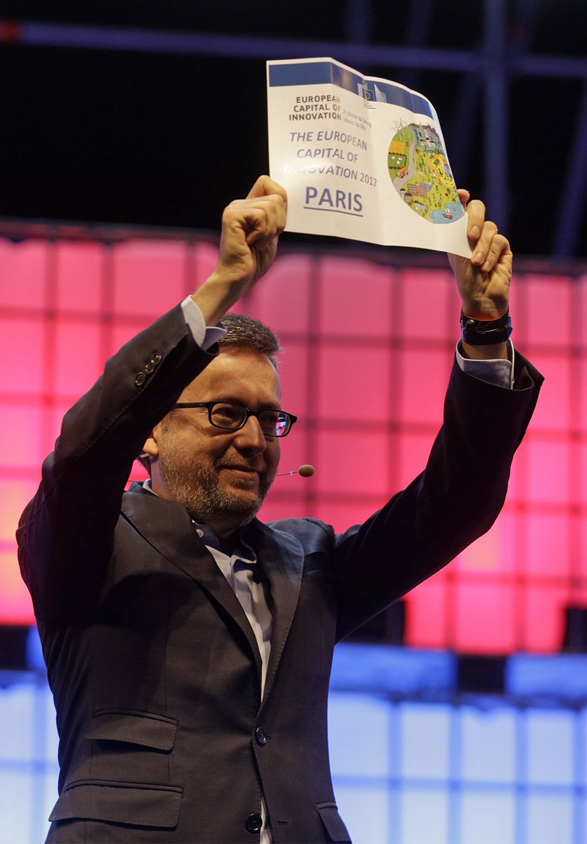 Moedas's tweet photo. w/ #iCapitalAwards we acknowledge cities that are not afraid to experiment &amp; involve citizens in testing new ideas 
https://t.co/BQB2TNDJin https://t.co/vhHmXzdmLx