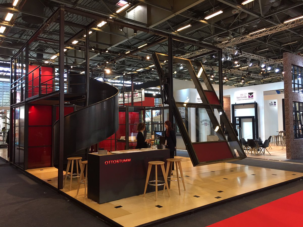 welcome at #batimat2017 #batimat #steelwindows OTTOSTUMM 5A Stand 218