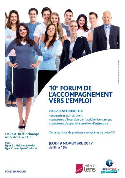 Ce jeudi à Lens
Forum de l'accompagnement vers l'emploi
Employeurs partenaires de l'emploi vous y attendent #avecpoleEmploi@poleemploi_hdf