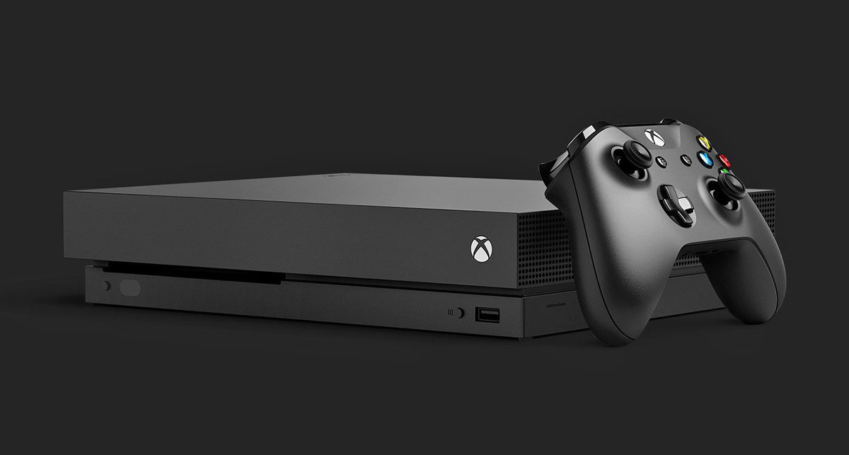 Xbox One X console