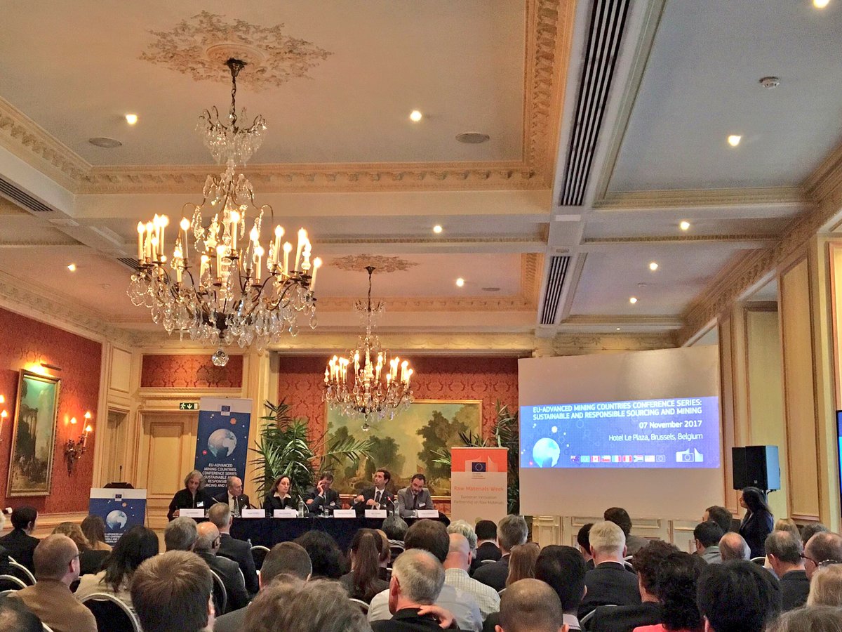 #MeetMica at the #RawMaterialsWeek17 - Insights on  global governance of #RawMaterials, sustainable sourcing &amp; mining #EIPRawMaterials