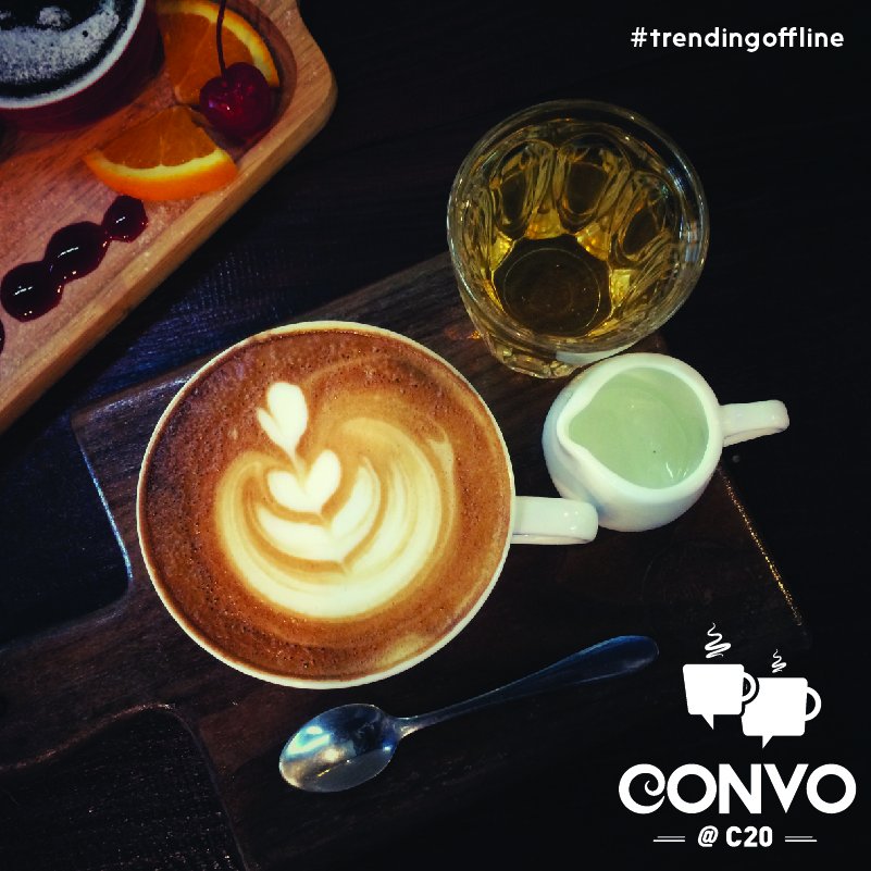 convocafec's tweet photo. The perfect cup for the rainy day... Brewing Hot..
#Convo@c20 #trendingoffline #convocafe #C20 https://t.co/HOfFyq9GXP