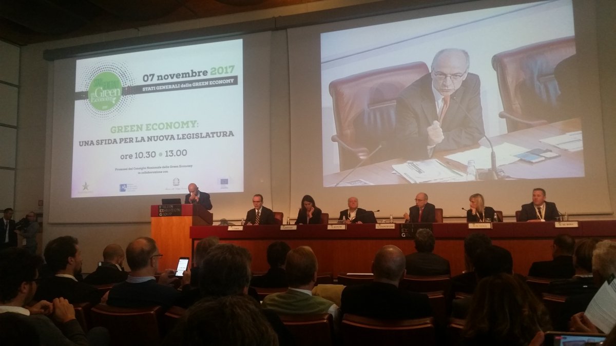 Transizione alla #GreenEconomy. 
Anche <a href="/Zephir_Passiv/">ZEPHIR Passivhaus IT</a> aderisce alla proposta degli #statigreen17 presso <a href="/Ecomondo/">Ecomondo</a>. Giornata di studi !