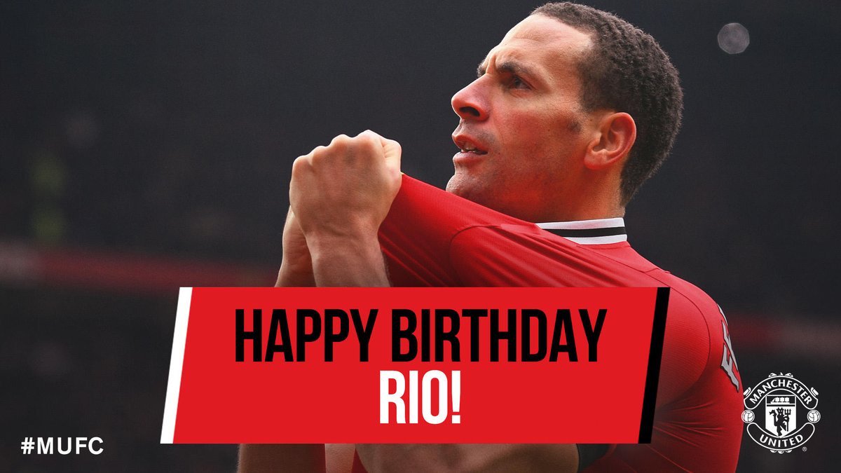 We just say make we wish Rio Ferdinand Happy Birthday. E don turn 39 years old. Legend! 