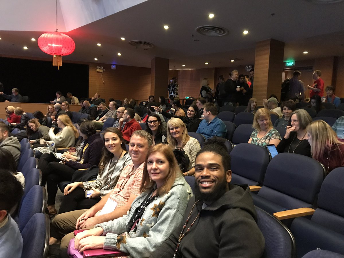 lovenguin's tweet photo. @CDNISComm staff at the @learning2 conference in #Shanghai enjoying the #professional development and engagement with educators from Asia https://t.co/vo3mkEVzMm