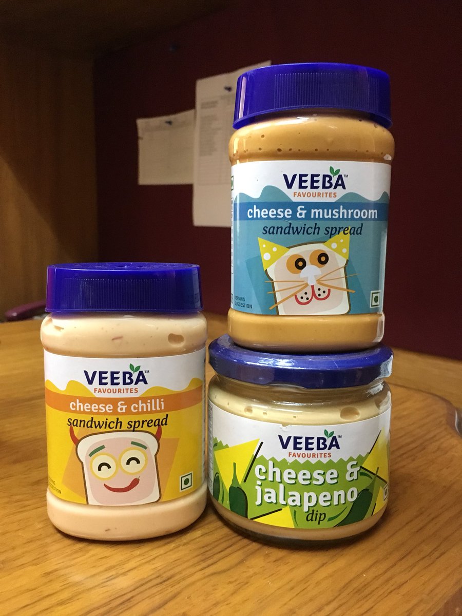 Thank you for these delicious #dips <a href="/veeba_in/">Veeba</a> ! I can’t wait to dig in 😍