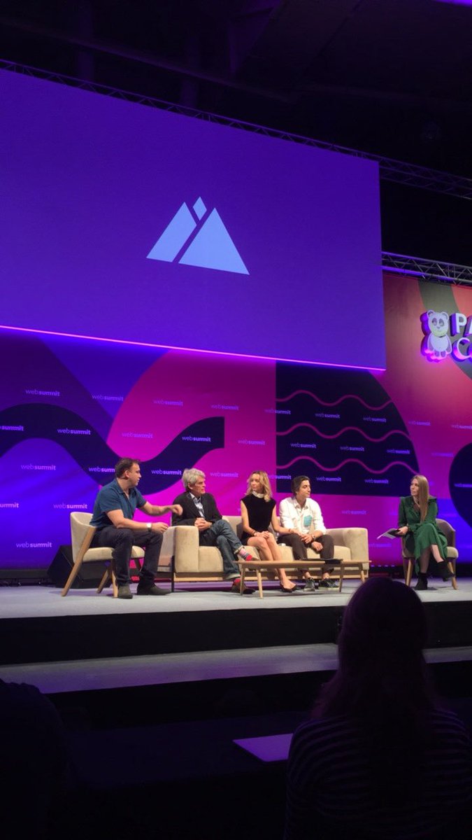 Q&amp;A session with <a href="/NatalyOsmann/">السعادة</a>, John Hegarty “Transparency &amp; trust should be at the core of communication &amp; people will follow“
#websummit