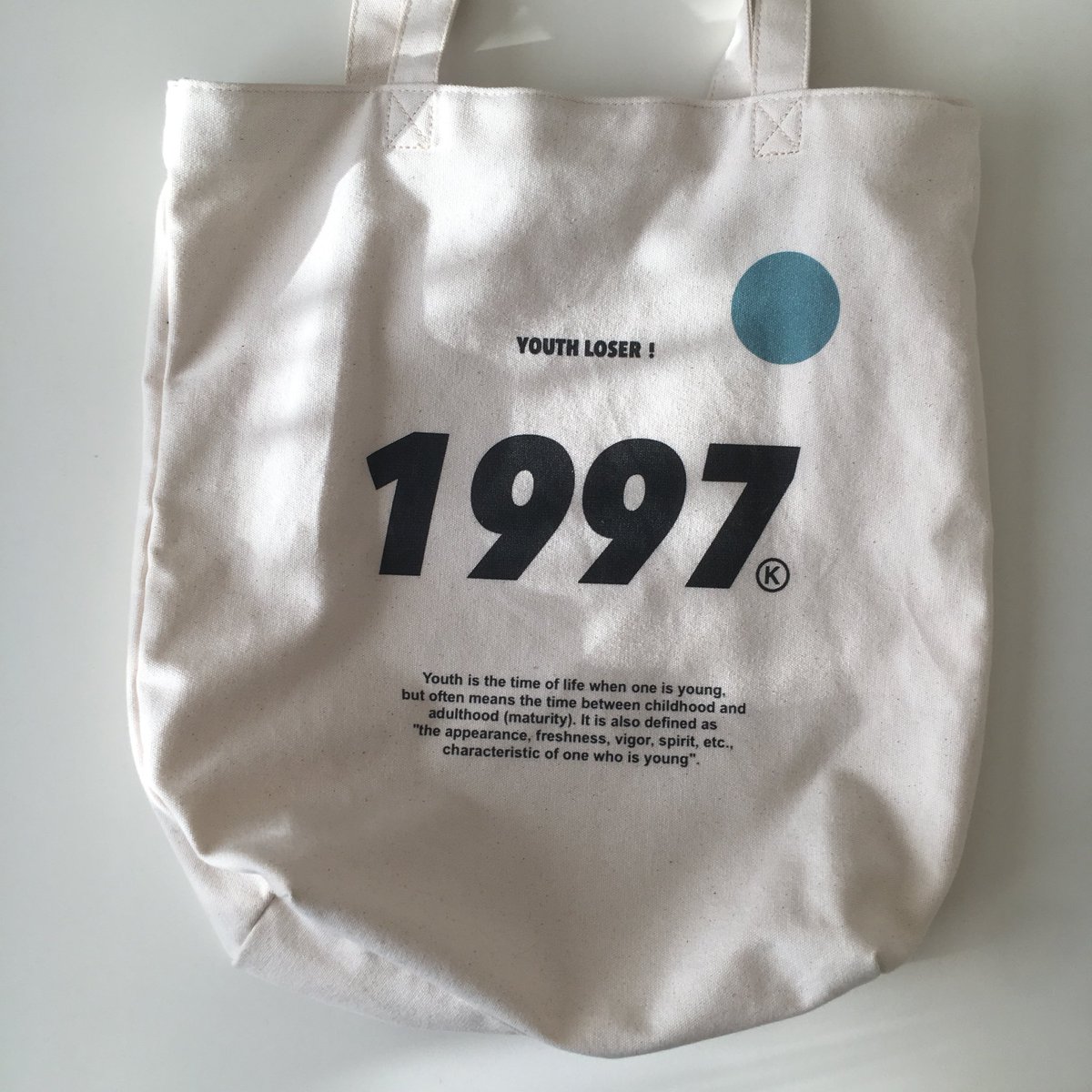 Youth Loser 1997トートバッグ 再販中 Check It T Co Dseamfsacs